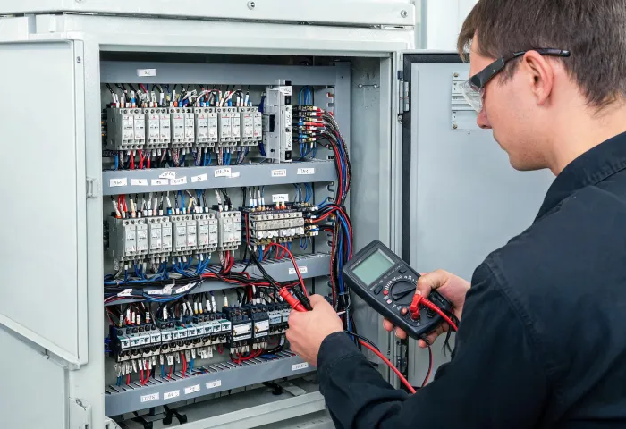 Process automation relay marshalling cabinet