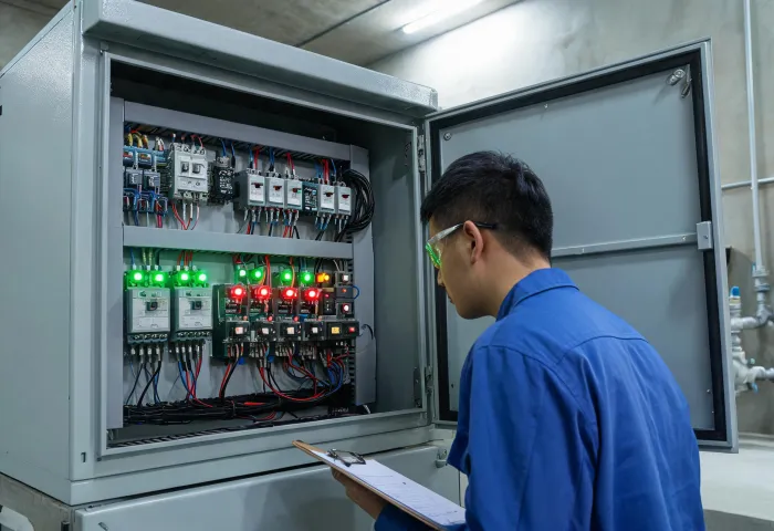 Water treatment control station