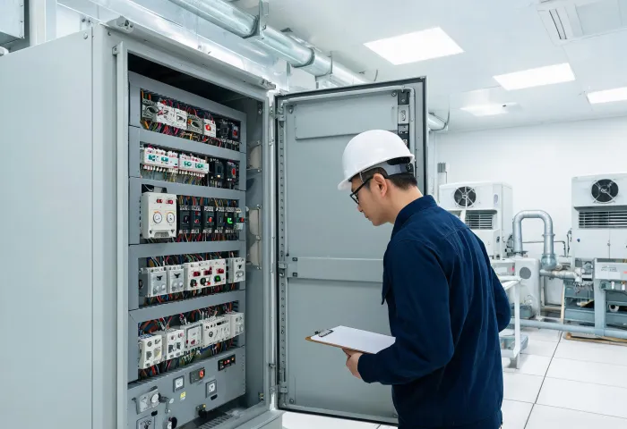 Building automation control cabinet